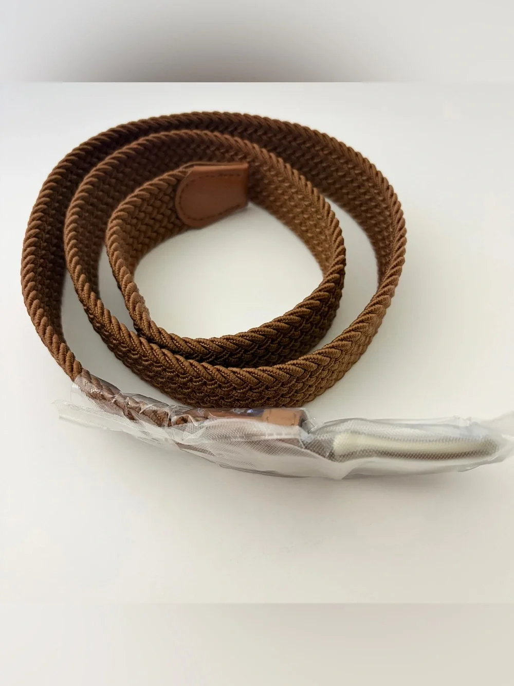 Mugsy Saddle Stretch Belt Brown‎ New